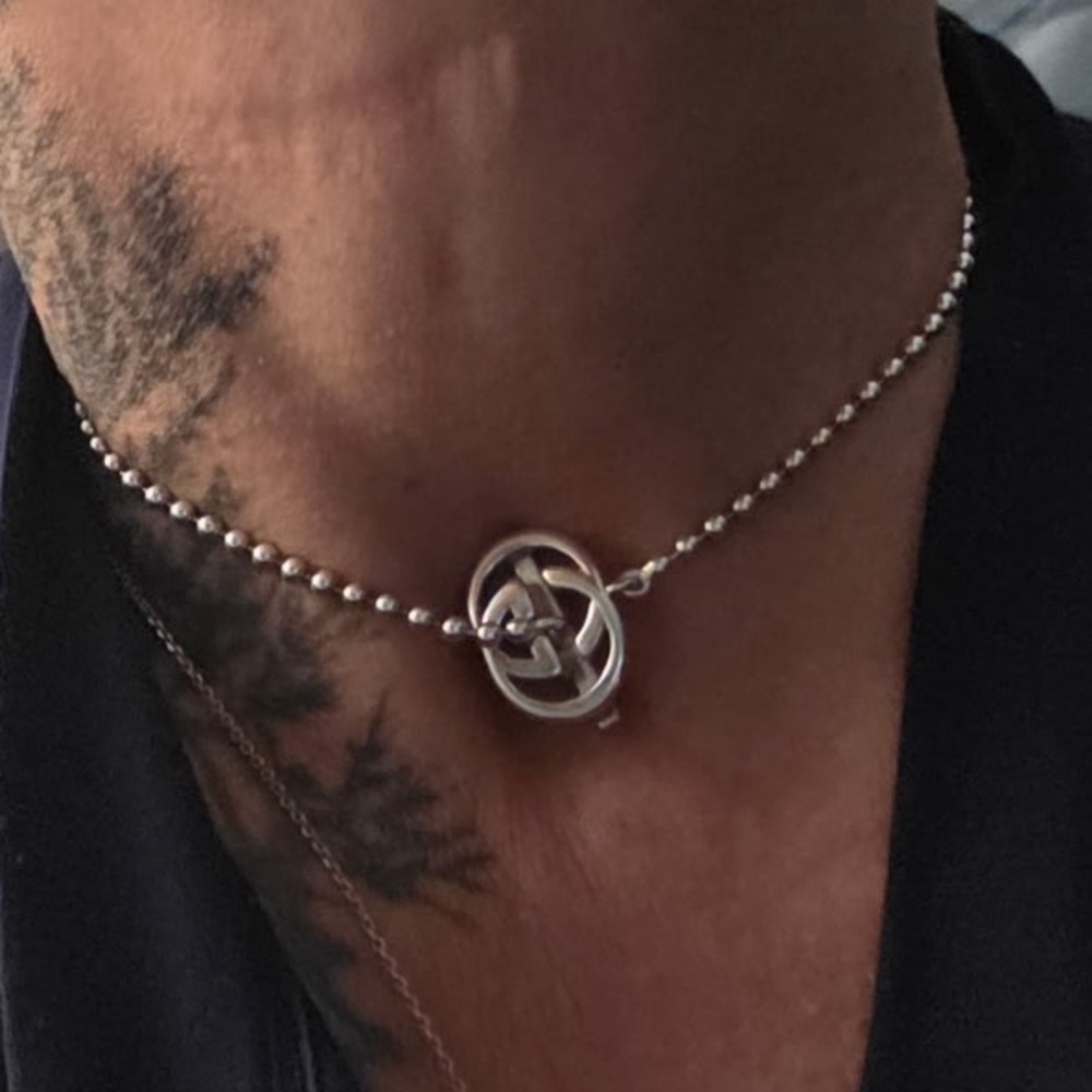 Gucci Interlocking G Toggle Ball Chain Choker - image 4